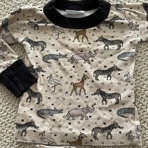 Party Animal NYE inspired 12-18 month pajamas